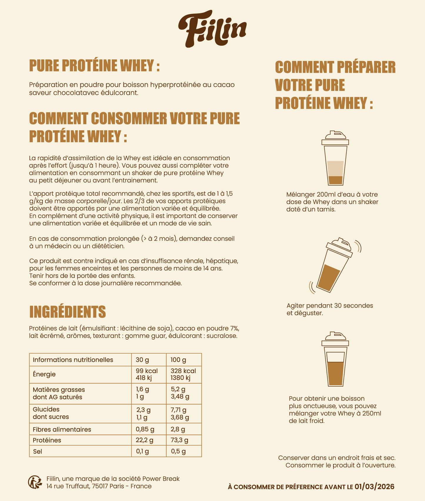 Whey Chocolate