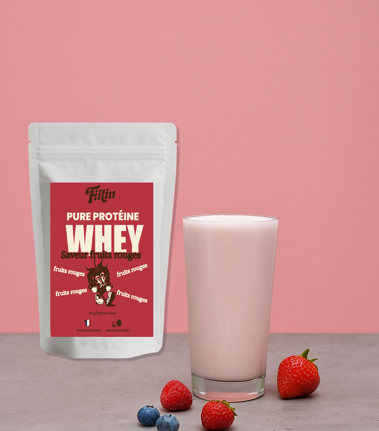Whey Red Fruits
