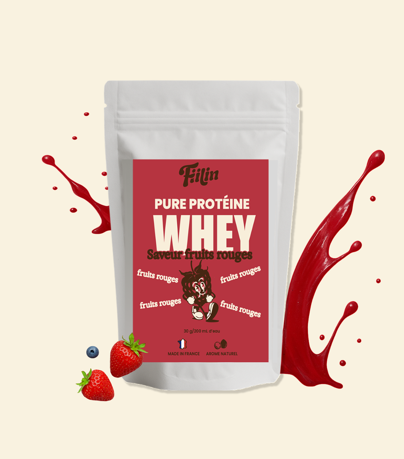 Whey Fruits Rouges
